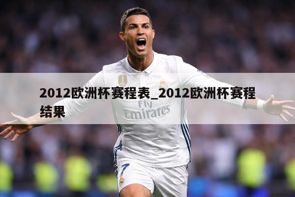 2012欧洲杯赛程表_2012欧洲杯赛程结果