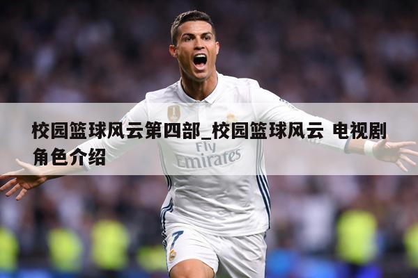 校园篮球风云第四部_校园篮球风云 电视剧角色介绍