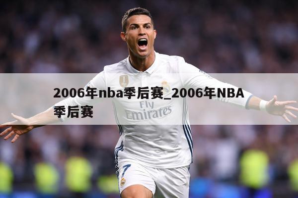 2006年nba季后赛_2006年NBA季后赛