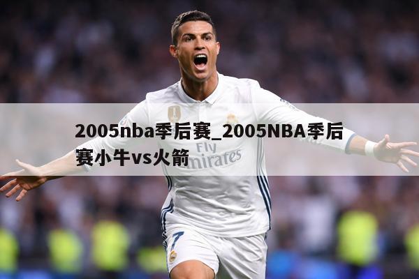 2005nba季后赛_2005NBA季后赛小牛vs火箭