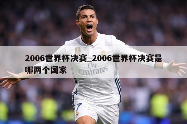 2006世界杯决赛_2006世界杯决赛是哪两个国家